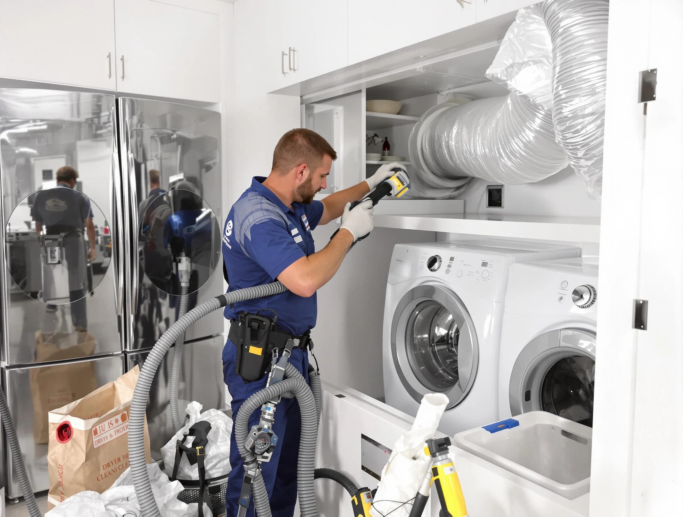 Professional duct cleaning by Riverside Dryer Vent Cleaning in Riverside