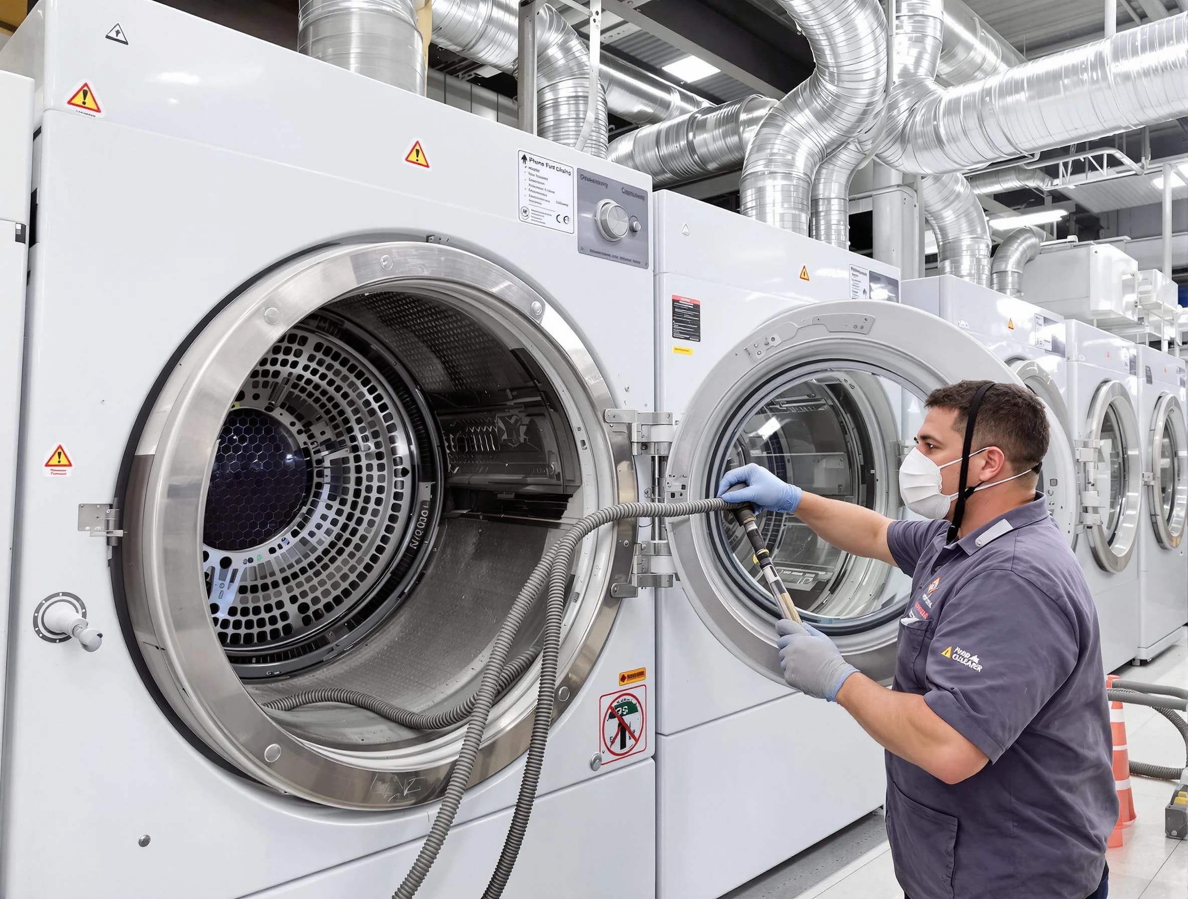Industrial-grade dryer vent cleaning by Riverside Dryer Vent Cleaning in Riverside
